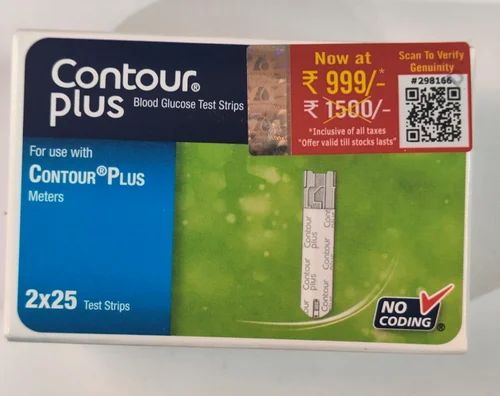 Contour Plus Blood Glucose Test Strip