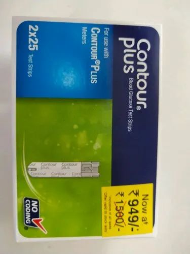 Contour Plus Blood Glucose Test Strips