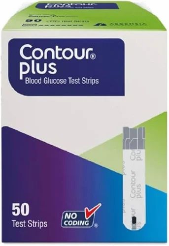 Contour Plus Blood Glucose Test Strip