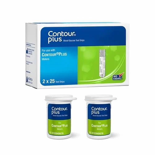 Contour Plus Blood Sugar Test Strips