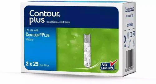 Contour Plus Blood Glucose Test Strips