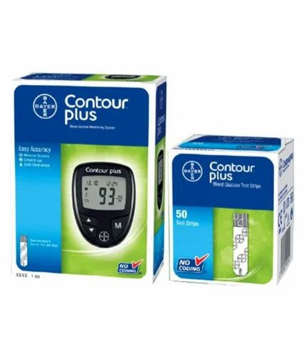 Contour Plus Glucometer +50 Test Strips