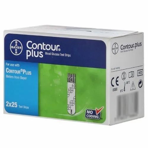 Contour Plus Blood Glucose Test Strips