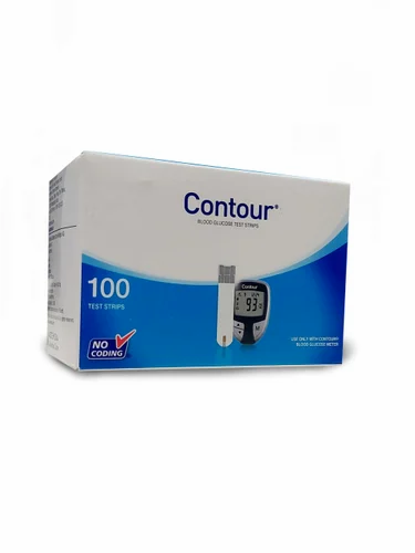 Contour Blood Glucose Test Strips 100