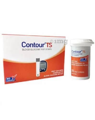 Contour TS Blood Glucose Test Strip (Only Strips)