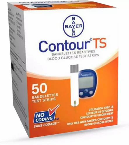 CONTOUR TS BLOOD GLUCOSE TEST STRIPS