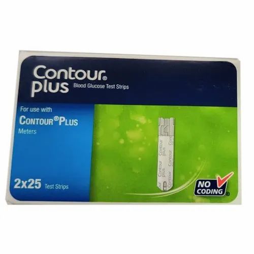 Contour Plus Blood Glucose Test Strips