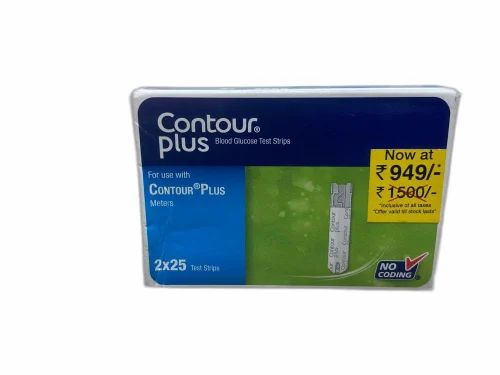 Contour Plus Blood Glucose Test Strips