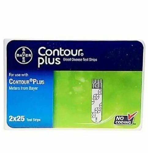 Contour Plus Blood Glucose Test Strips