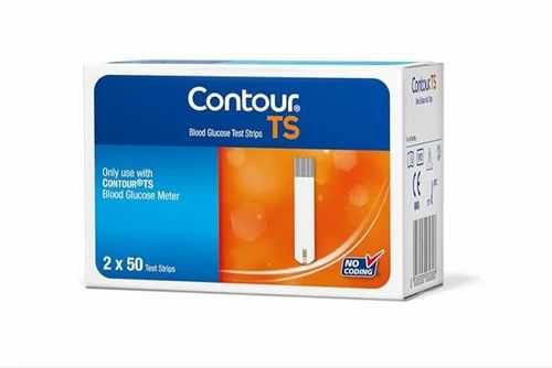 Contour Ts Blood Glucose Test Strip, 100 strips