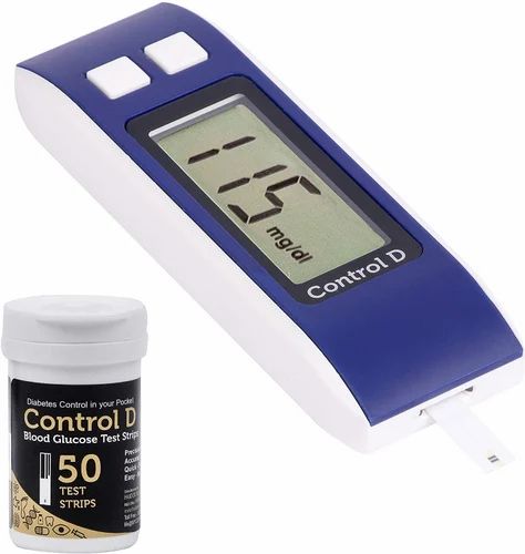 50mmol/L Control D Blood Glucose Monitor, 12 Month, 7 Days