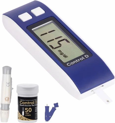Control D Blue Meter Kit with 25 Strips