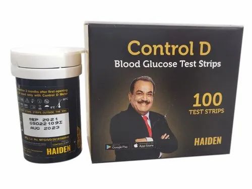 BMG 4 Control D Sugar Test Strips