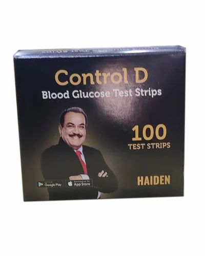 Control D - 100 Test Strips, For Hospital