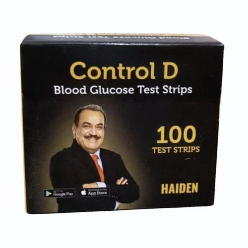 Control D Blood Glucose 100 Test Strips