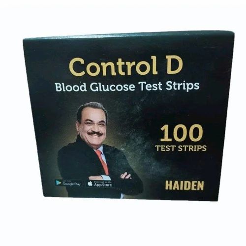 Control D Blood Glucose Test Strip