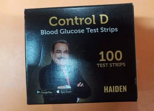 Control D Blood Glucose Test Strips