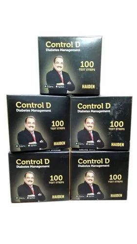 Control D Data Management Test Strips