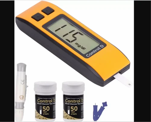 Control D Orange 10 Strips & Glucometer