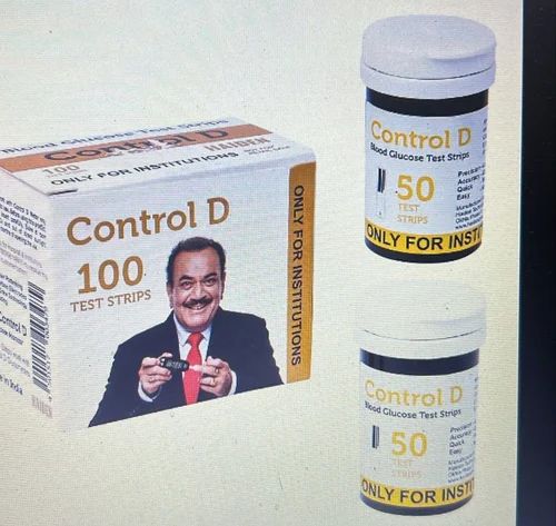 Control D Glucometer Strips