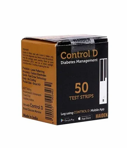 Control D Test Strips,, 50 Strips