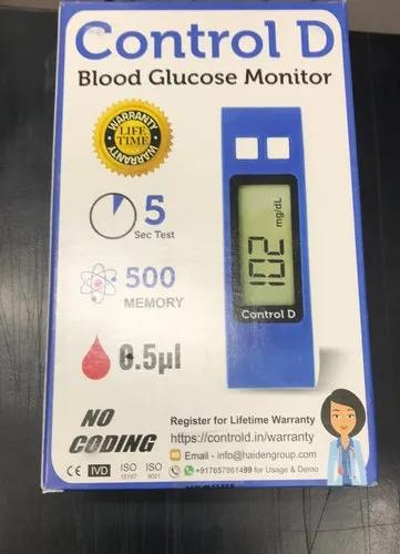 Control D Glucometer 100 Strips