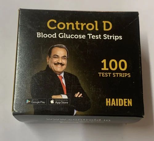 Control D Blood Glucose 100 Test Strips