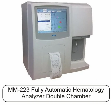 Fully Automatic Double Chamber Hematology Analyzer