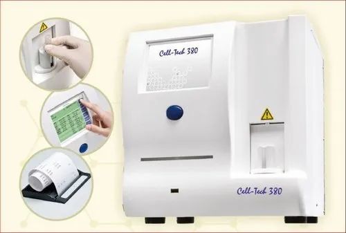 RBC Fully Automatic Diatron Cell Tech 380 Hematology Analyzer, For Laboratory, User Input: Touch