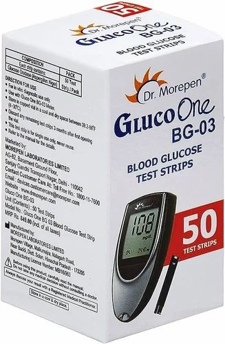 Dr Morepen BG 03 Blood Glucose Test Strips