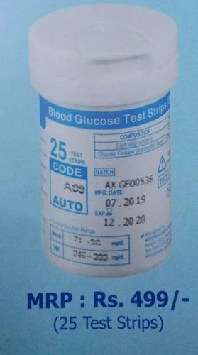 BLOOD GLUCOSE TEST STRIP - A09, For Clinical