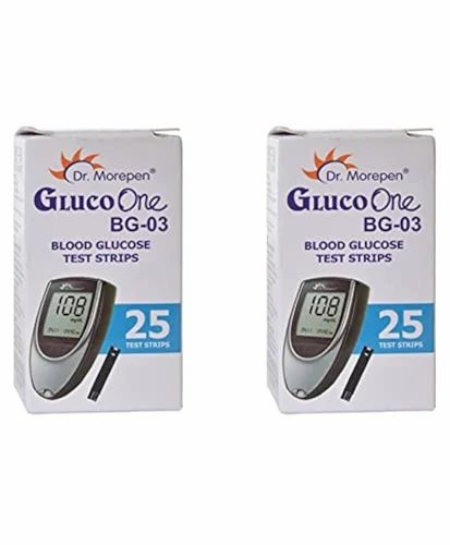 Dr Morepen Bg 03 25 Test Strips