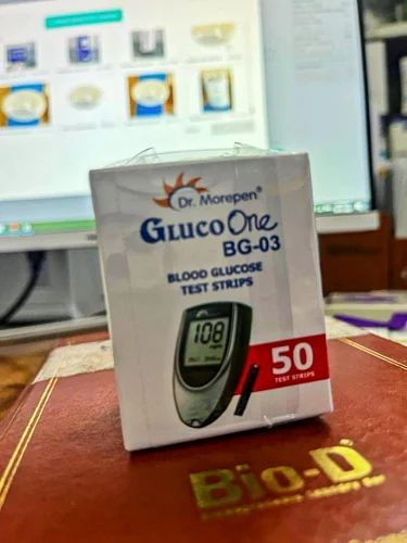 Dr Morepen Glucose Strips, Compatible Meter: BG 03