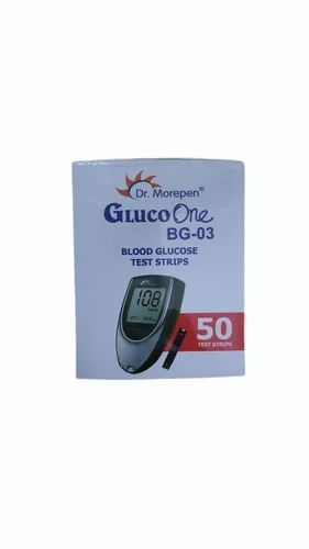Dr.morepen Blood Glucose Test Strips 50S, Compatible Meter: BG 03