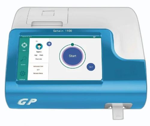 Semi Automatic Immunoassay Getein 1100 Immunofluorescence Analyzer, For Laboratory, Strip Microplates
