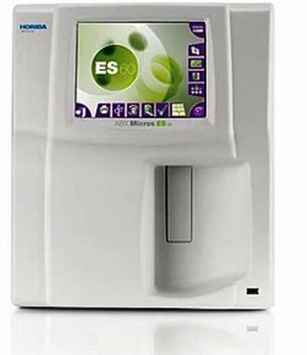 Automatic Horiba ABX Micros ES 60 Hematology Analyzers, Benchtop, 2 Part