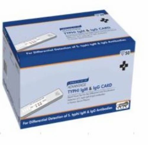 Advantage J Mitra Typhoid IGG IGM Antibody Test