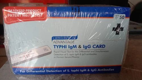 Jmitra Advantage Typhi Igm Igg Card