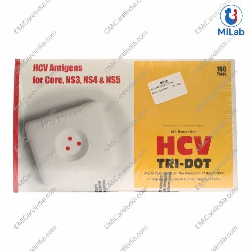 HCV CARD TRIDOT J MITRA 100 TEST