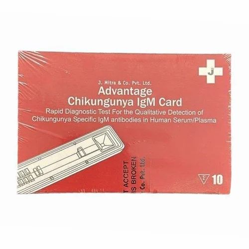 J Mitra Advantage Chikungunya IgM Card