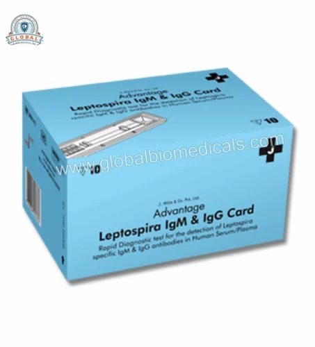 J Mitra Advantage Leptospira IgM & IgG Card Rapid Test