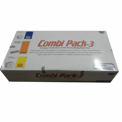 J Mitra Combi Pack 3 Rapid Test Kit, 100 Tests