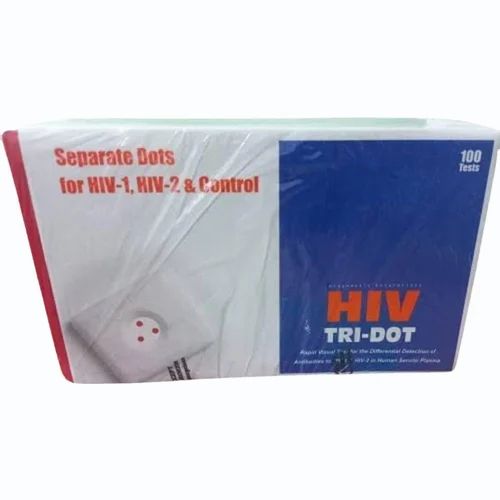 J Mitra Hiv Tridot, Rapid test kits, Number of Reactions(Preps)/Kit: 100 Kits