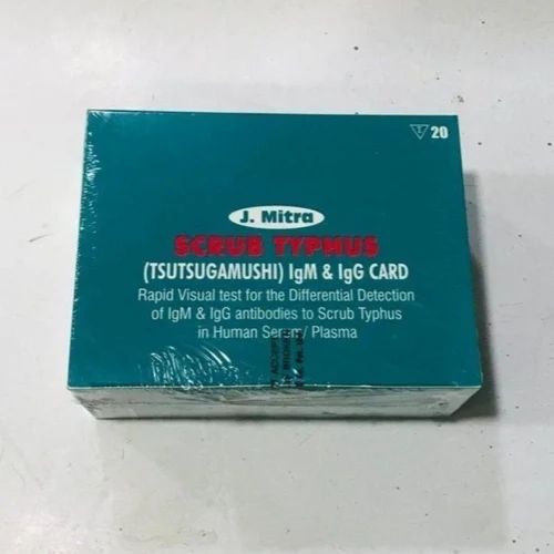 JMITRA SCRUB TYPHUS (TSUTSUGANUSHI) RAPID CARD, 10 Tests