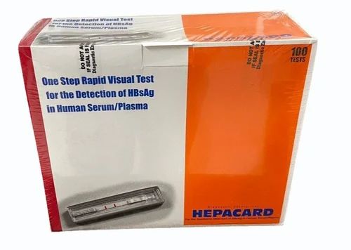 J Mitra Hepacard HBsAg Test Kit