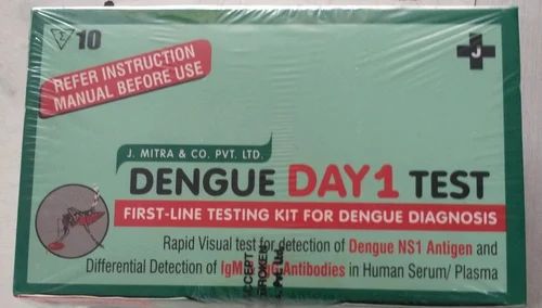 J Mitra Dengue Day 1 Test Kit, 10 Tests
