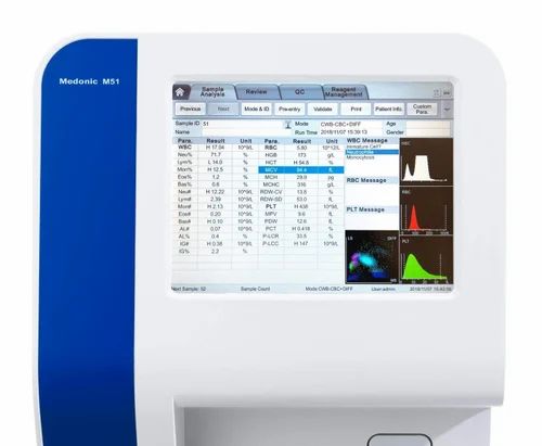 Fully Automated Medonic Cell Counter (3 Part Differential)