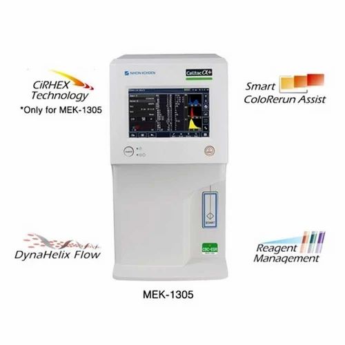 Automatic Hematology Analyzer with ESR celltak 1305, For Laboratory, 3 Part