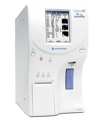 Automatic Nihon Kohden MEK-6550J/K Hematology Analyzers, 3 Part