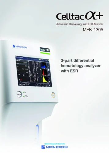 Automatic Nihon Kohden Mek-1305 Cell Counter